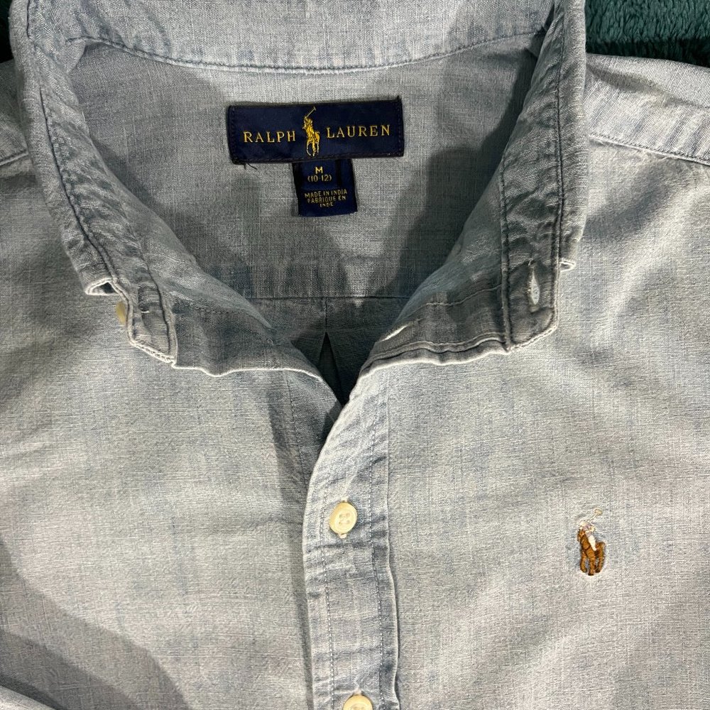 Boys Ralph Lauren Oxford Shirt